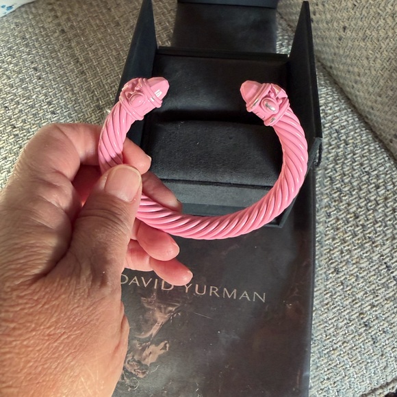 David Yurman Rose Cable Cuff -Medium . - Picture 4 of 5
